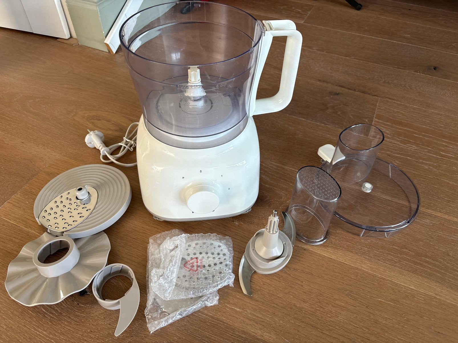 Philips keukenmachine, 1 tot 2 liter, 3 snelheden of meer, Ophalen of Verzenden, Zo goed als nieuw