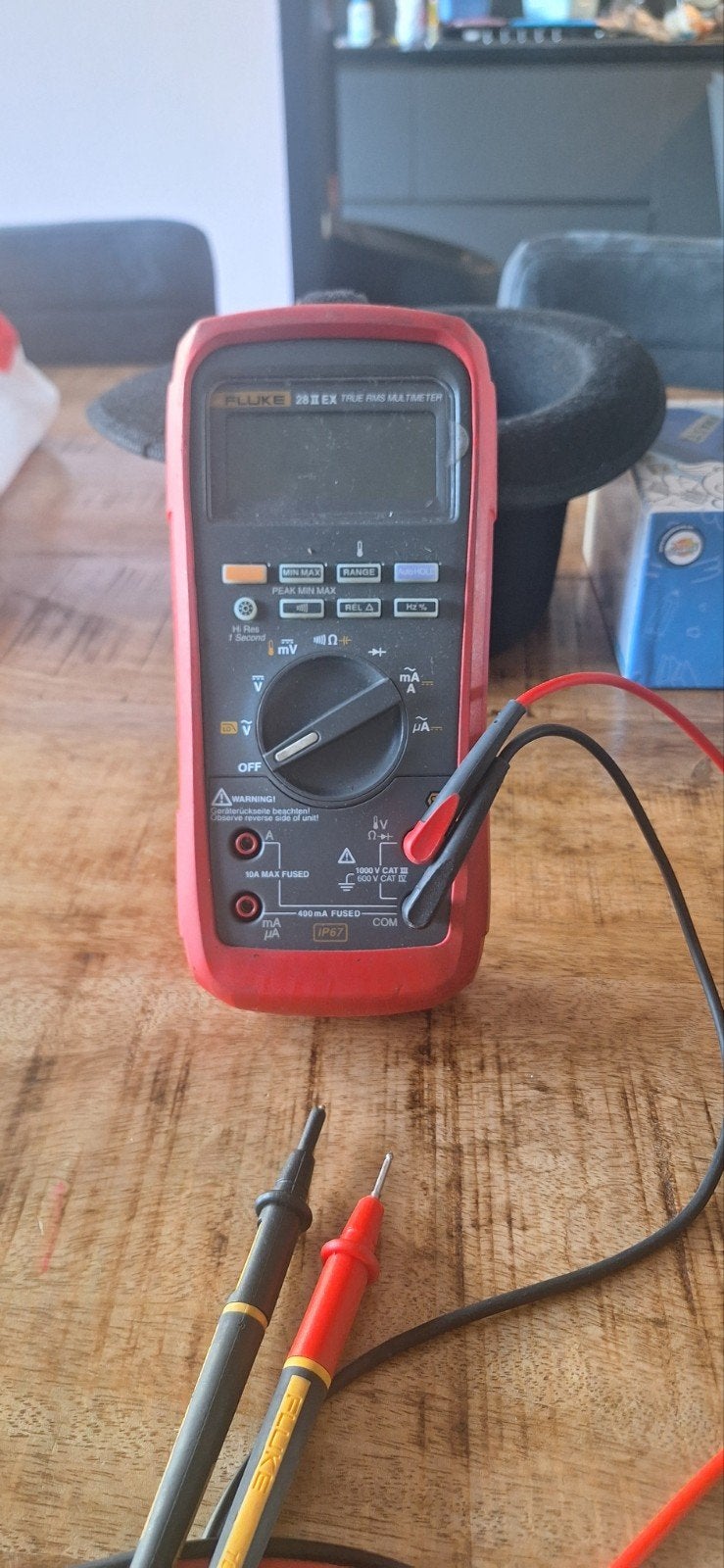 fluke 28 || EX True rms multimeter., Ophalen of Verzenden, Zo goed als nieuw, Multimeter