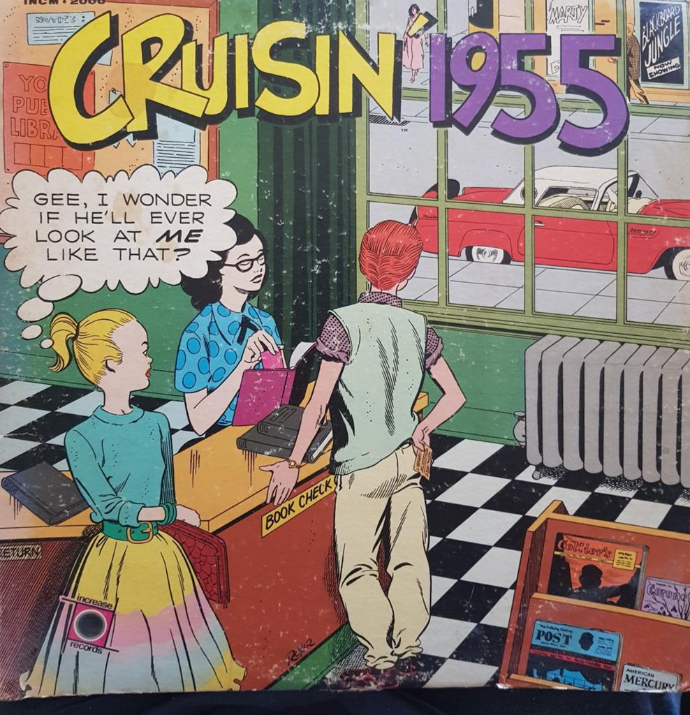 Cruisin' 1955 LP - Klassieke Rock 'n' Roll in Topstaat, Voor 1960, Ophalen of Verzenden, Zo goed als nieuw, Complilatie