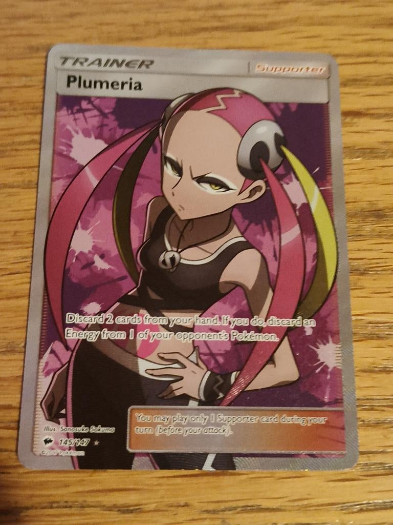 Plumeria 145/147 burning shadows, Ophalen of Verzenden, Zo goed als nieuw, Losse kaart, Foil