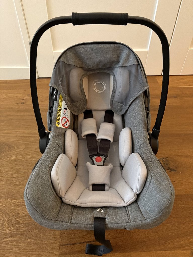 Bugaboo Turtle Nuna Autostoel met Isofix, Zijbescherming, Zo goed als nieuw, Isofix, 0 t/m 13 kg