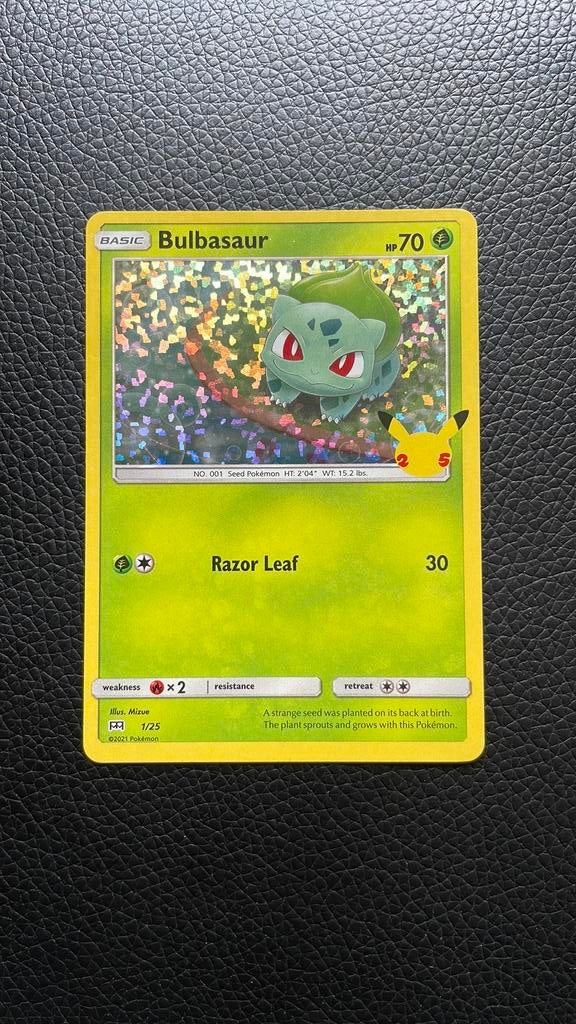 Bulbasaur Holofoil, Ophalen of Verzenden, Zo goed als nieuw