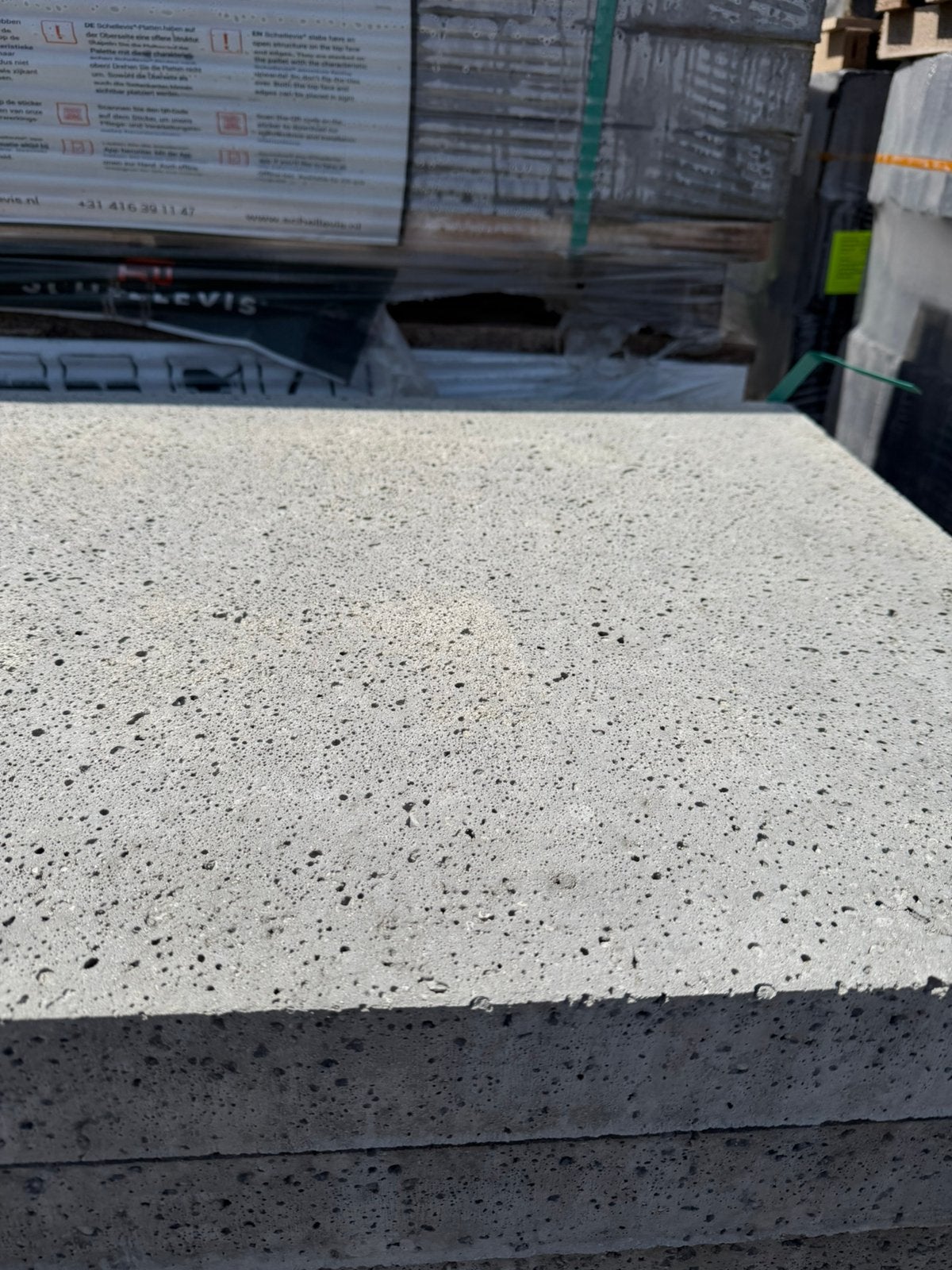 62 Hollandse betontegels120x60x7 cm grijs ( nieuw / b-keus ), Tuin en Terras, Tegels en Klinkers, Ophalen, Nieuw, 10 m² of meer