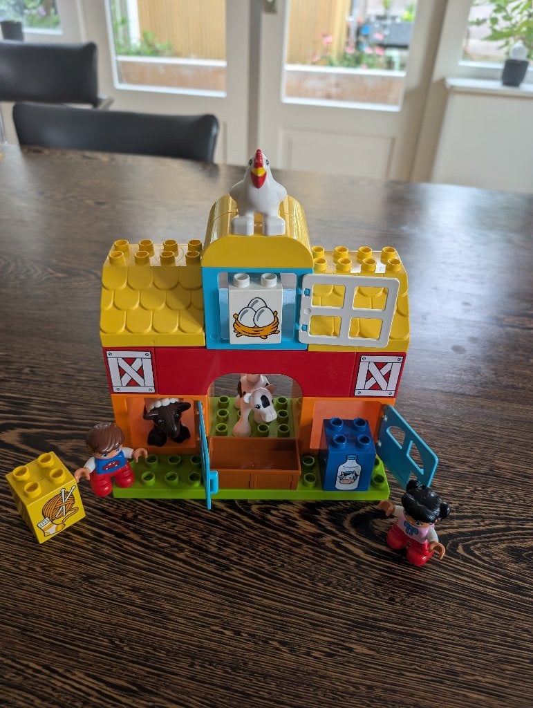 Duplo Mijn eerste boerderij (10617), Kinderen en Baby's, Speelgoed | Duplo en Lego, Ophalen, Compleet, Zo goed als nieuw, Duplo
