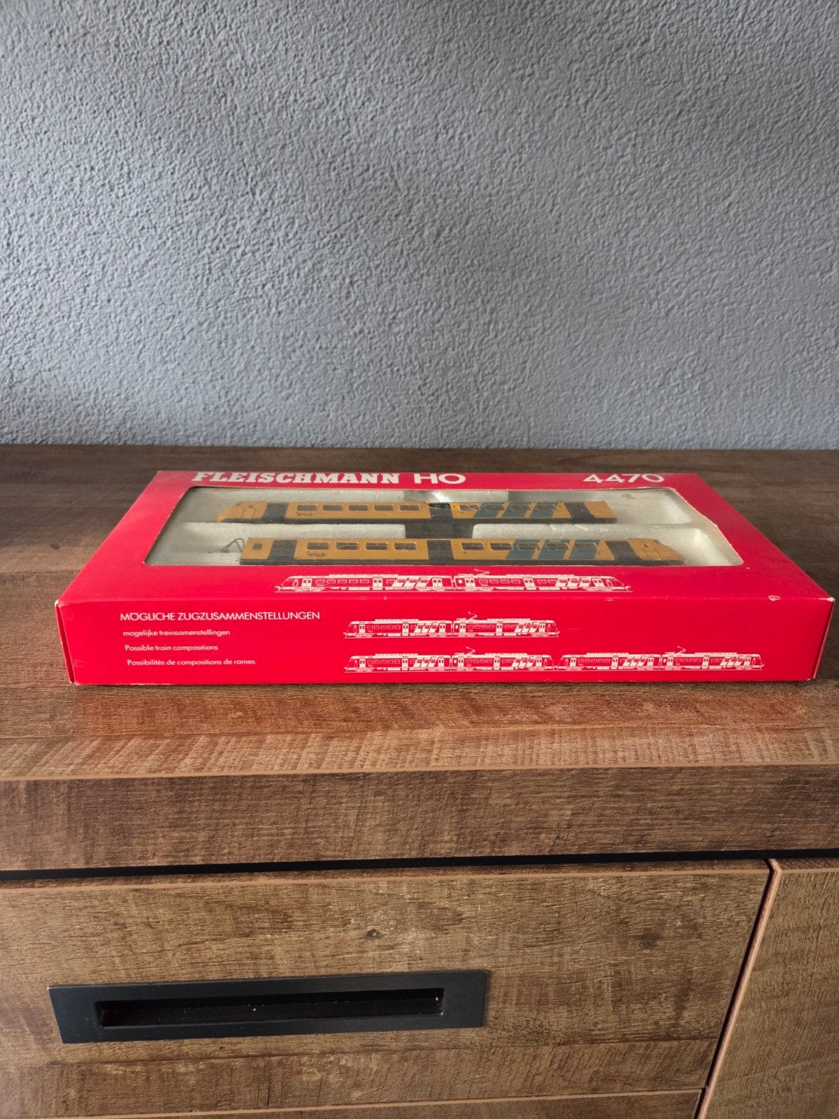 Fleischmann HO 4470 NS Treinstel - Zo goed als nieuw, Hobby en Vrije tijd, Modeltreinen | H0, Treinset, Fleischmann, Ophalen of Verzenden