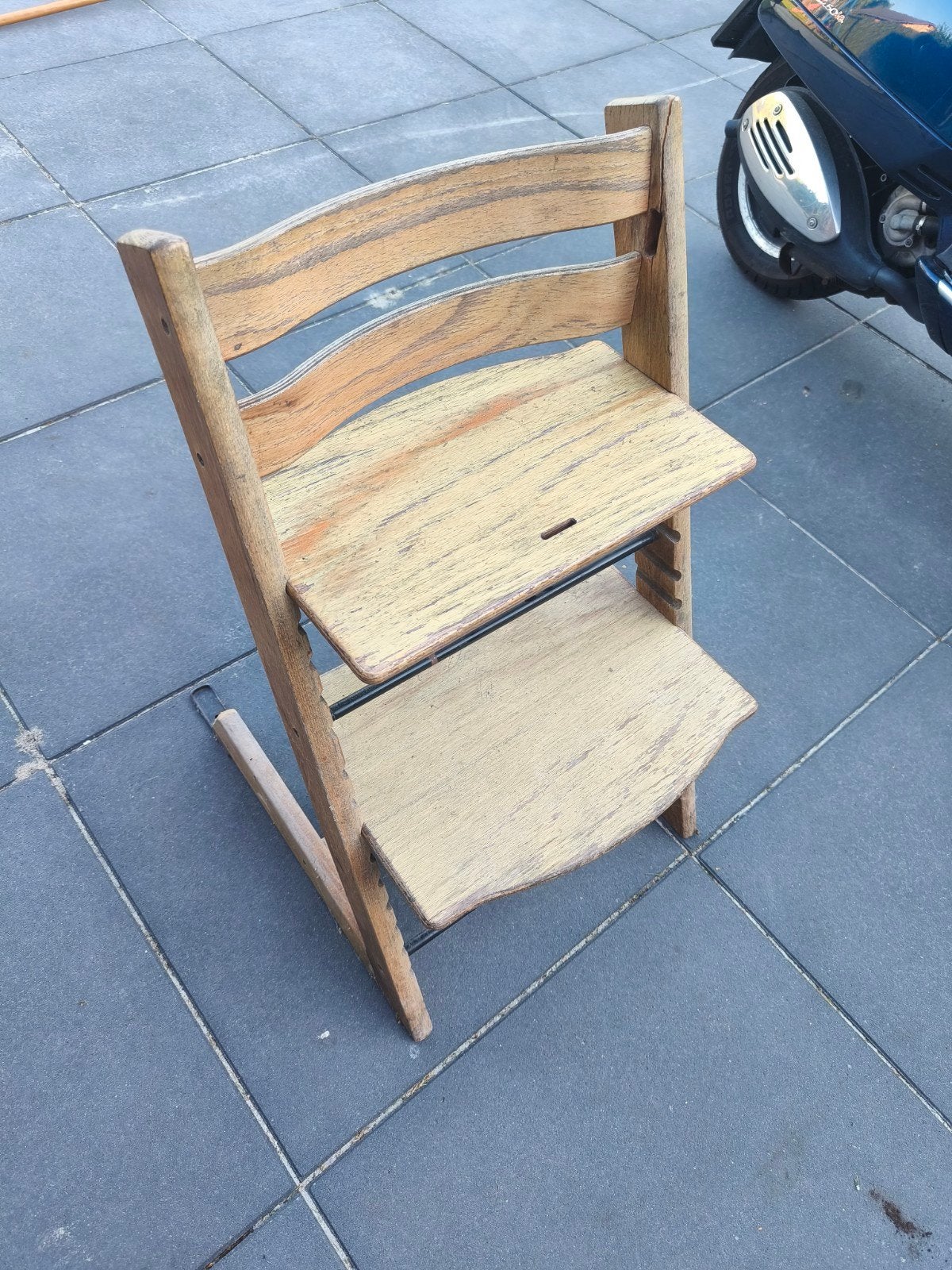 trip trap kinderstoel opknapper, Kinderen en Baby's, Kinderstoelen, Ophalen, Gebruikt, Meegroeistoel