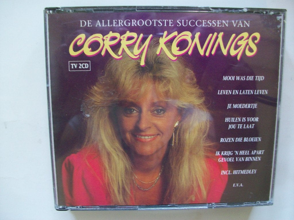 2cd box van CORRY KONINGS - De Allergrootste Successen, Boxset, Ophalen of Verzenden, Zo goed als nieuw, Levenslied of Smartlap