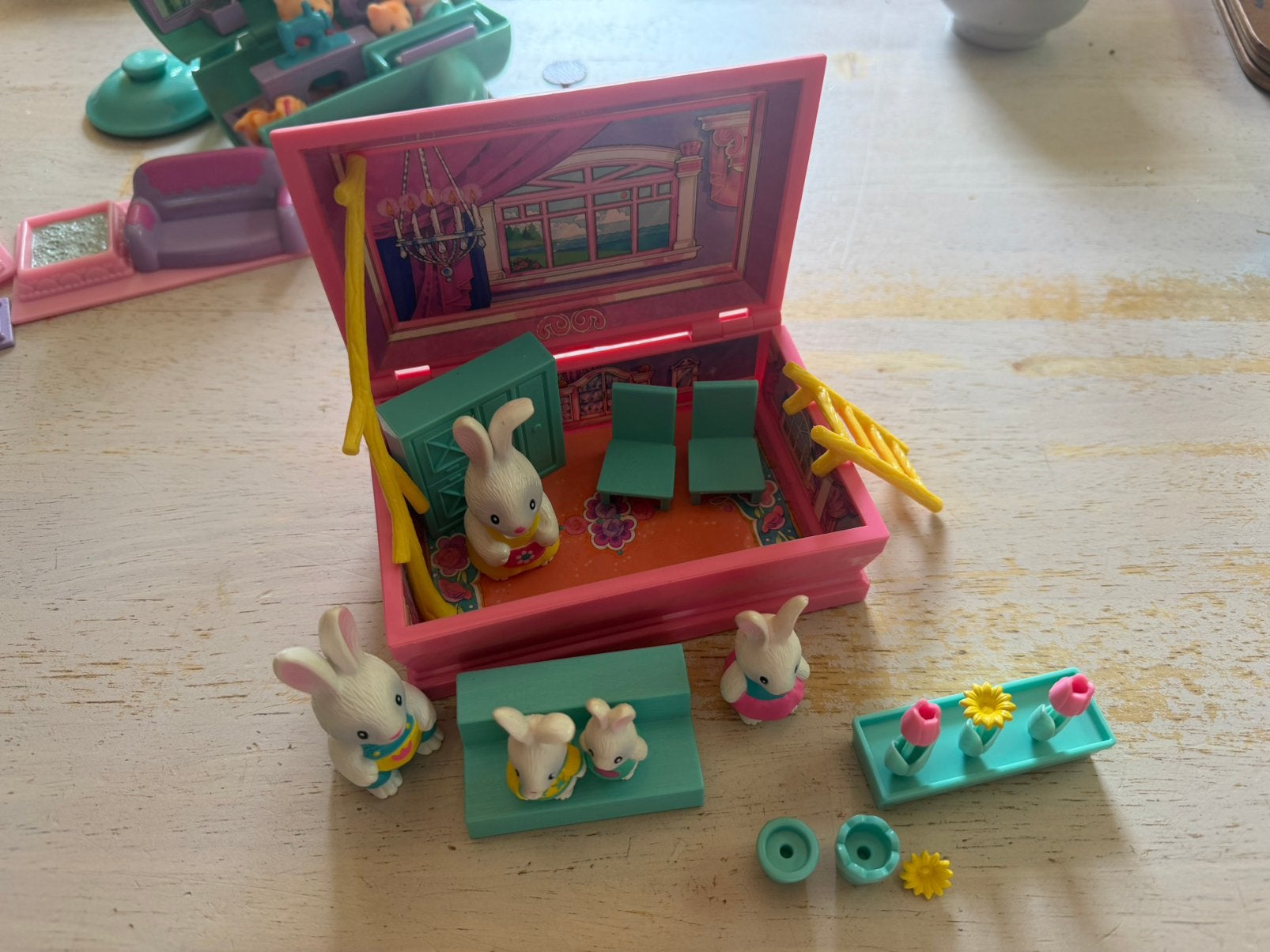Vintage Secret Families / Furry Families Bunny Playset, Ophalen of Verzenden, Zo goed als nieuw, Toebehoren