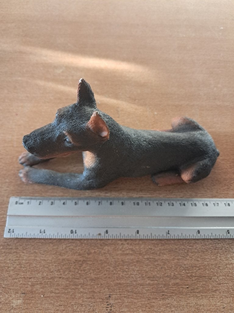 honden beelden mooie dobberman pinscher, Ophalen of Verzenden, Zo goed als nieuw, Dier