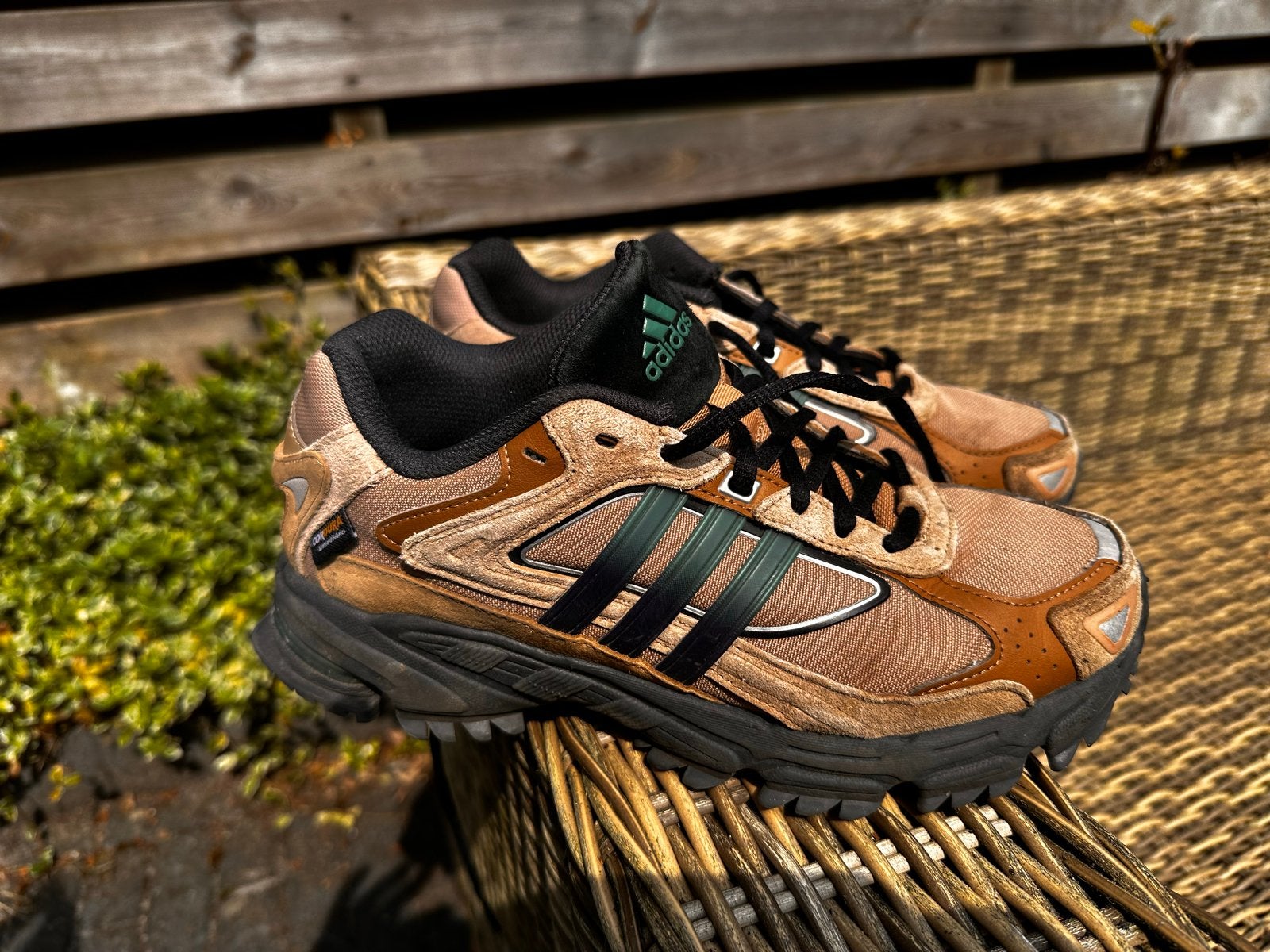 Adidas Response Trail hardloopschoenen maat 40, Ophalen of Verzenden, Gedragen, Bruin, Sportschoenen