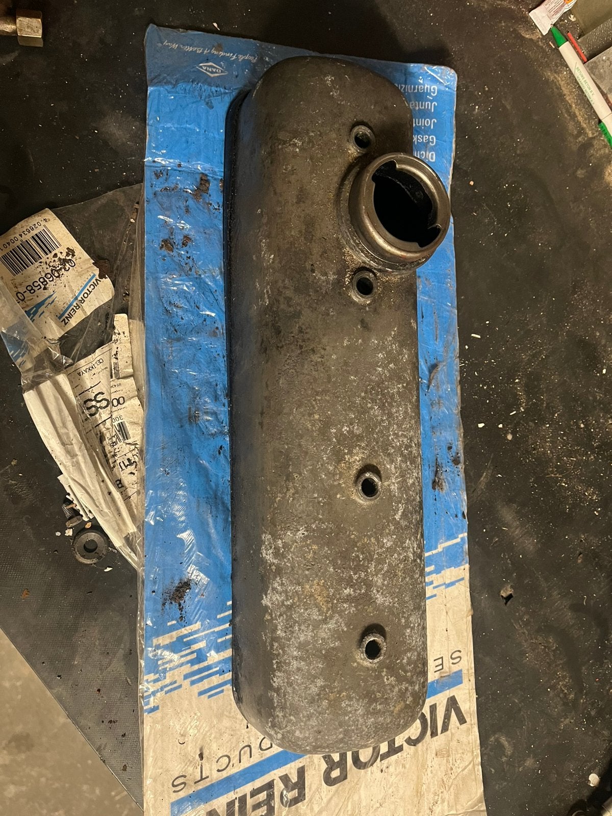 Kleppendeksel mercedes OM 636!, Ophalen of Verzenden, Gebruikt, Motor en Techniek, Zeilboot of Motorboot
