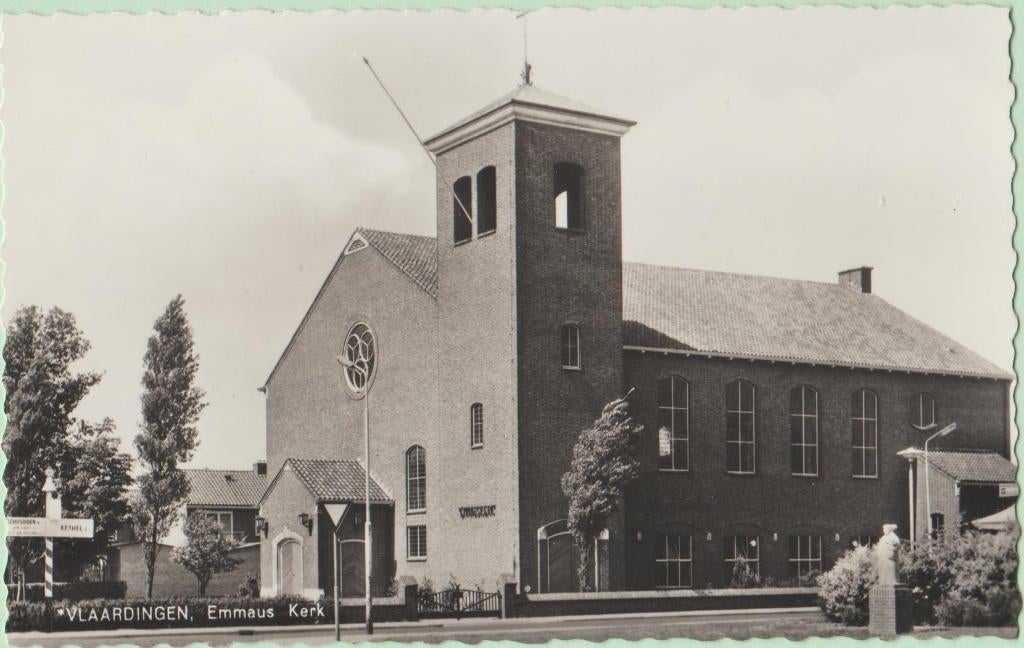 Vlaardingen Emmauskerk 1960, Ophalen, 1940 tot 1960, Ongelopen, Zuid-Holland
