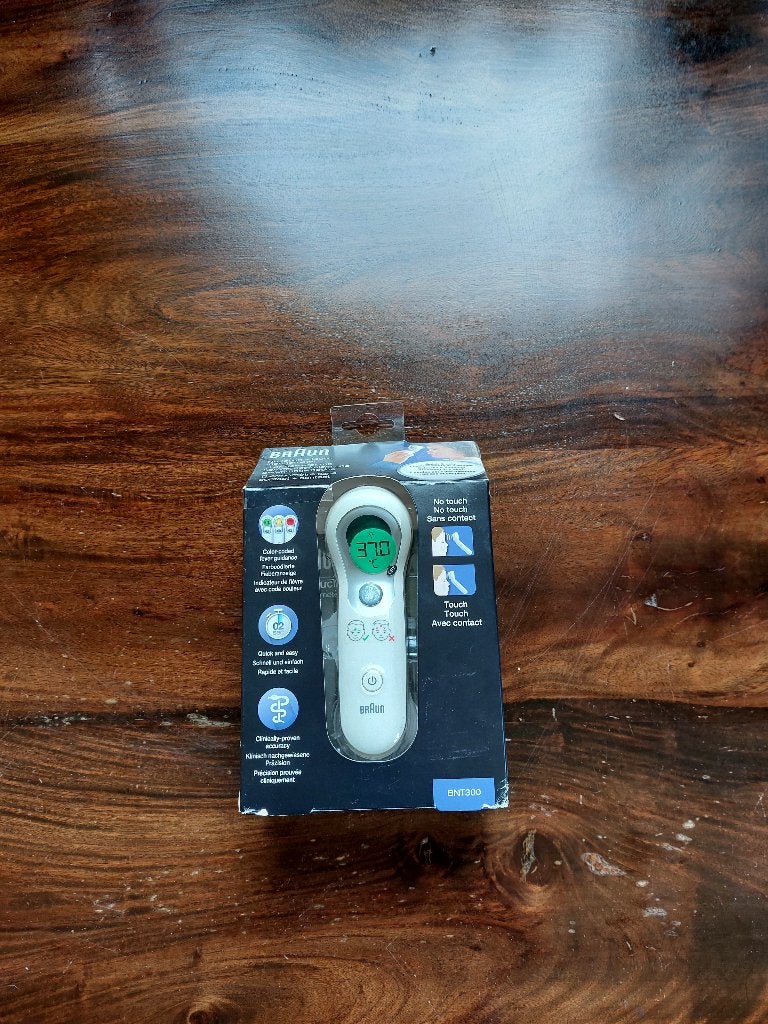 voorhoofd thermometer, Ophalen of Verzenden, Zo goed als nieuw, Overige typen