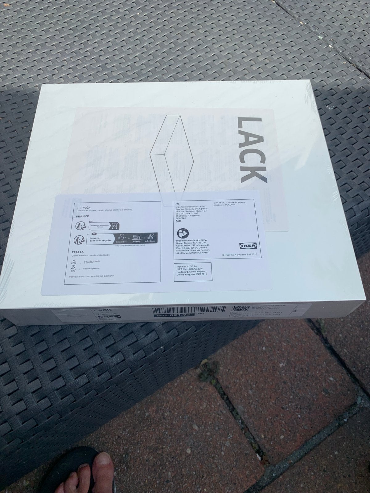 Nieuwe IKEA LACK plank 30x26 cm, wit, Ophalen, Nieuw