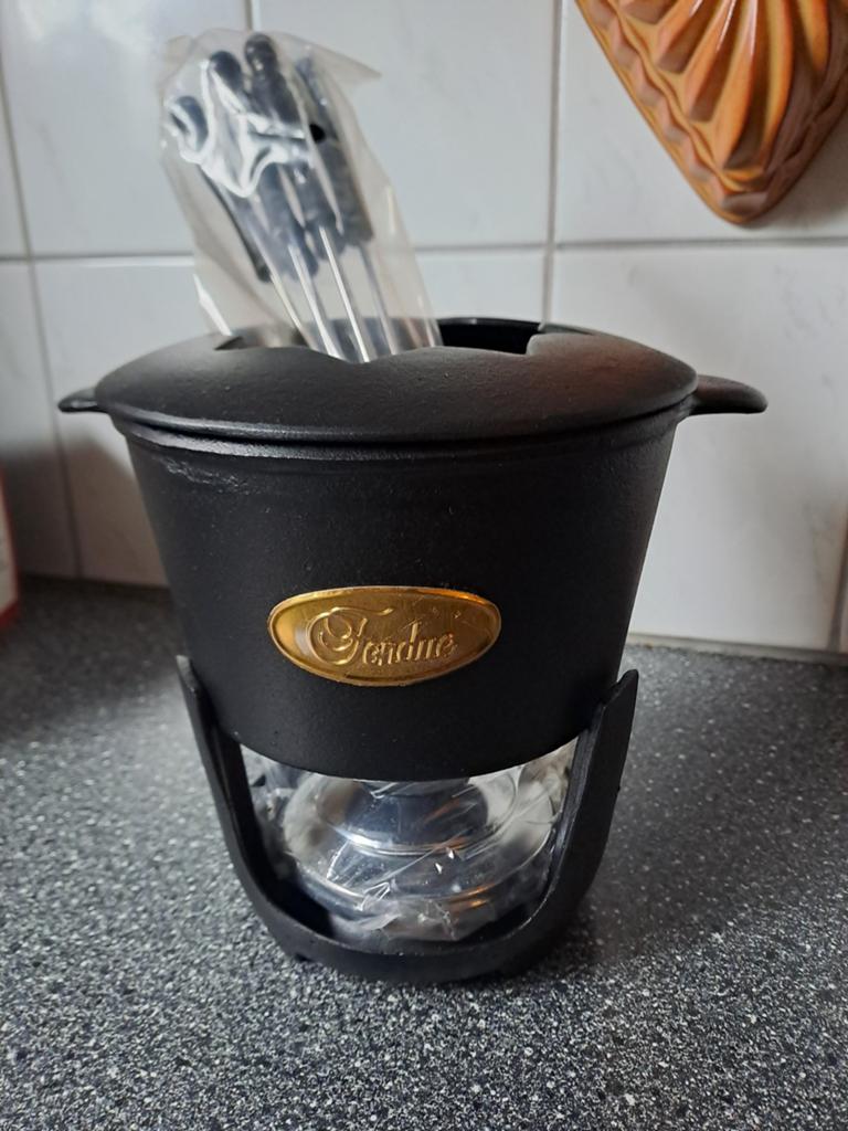 Fondueset nieuw in doos, Brander, Ophalen of Verzenden, N.v.t, N.v.t