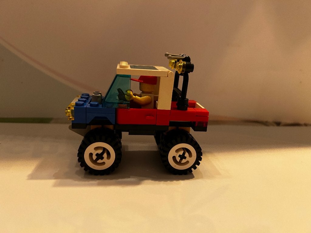 Lego 6641 4x4 Patroller met instructieboekje, Lego, Ophalen of Verzenden, Zo goed als nieuw, Complete set