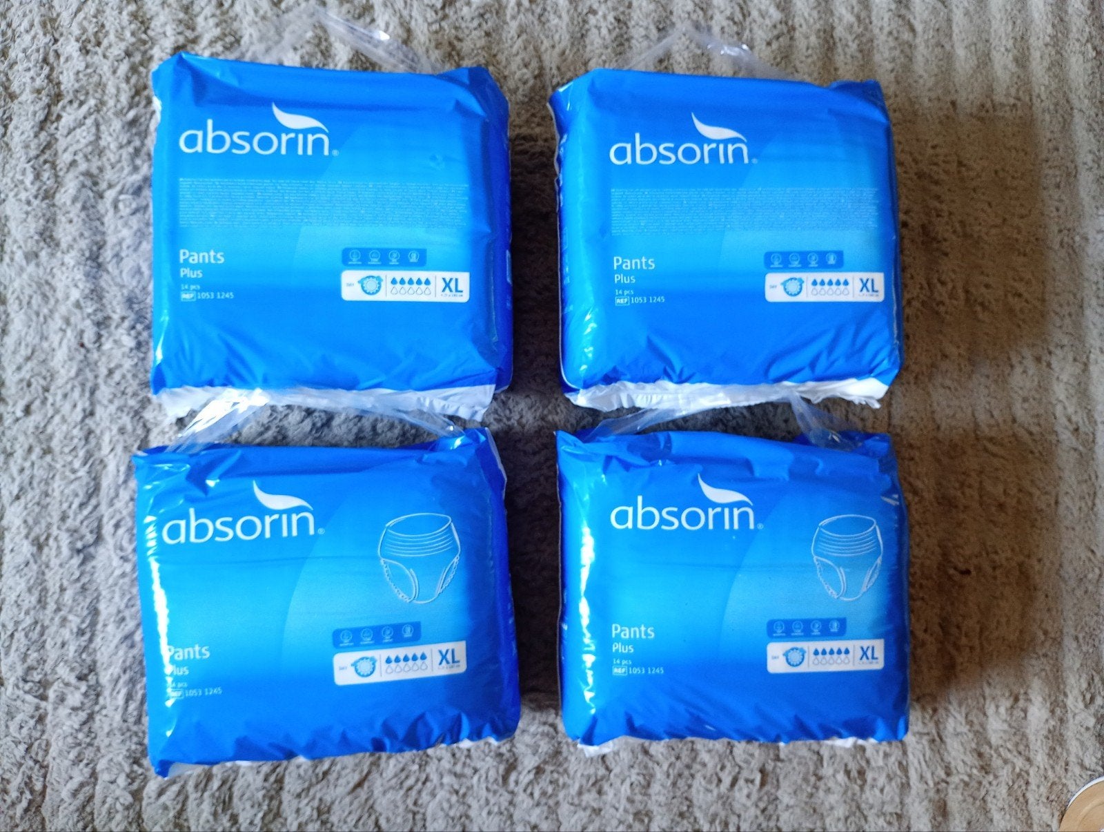 Absorin pants XL, Ophalen, Nieuw