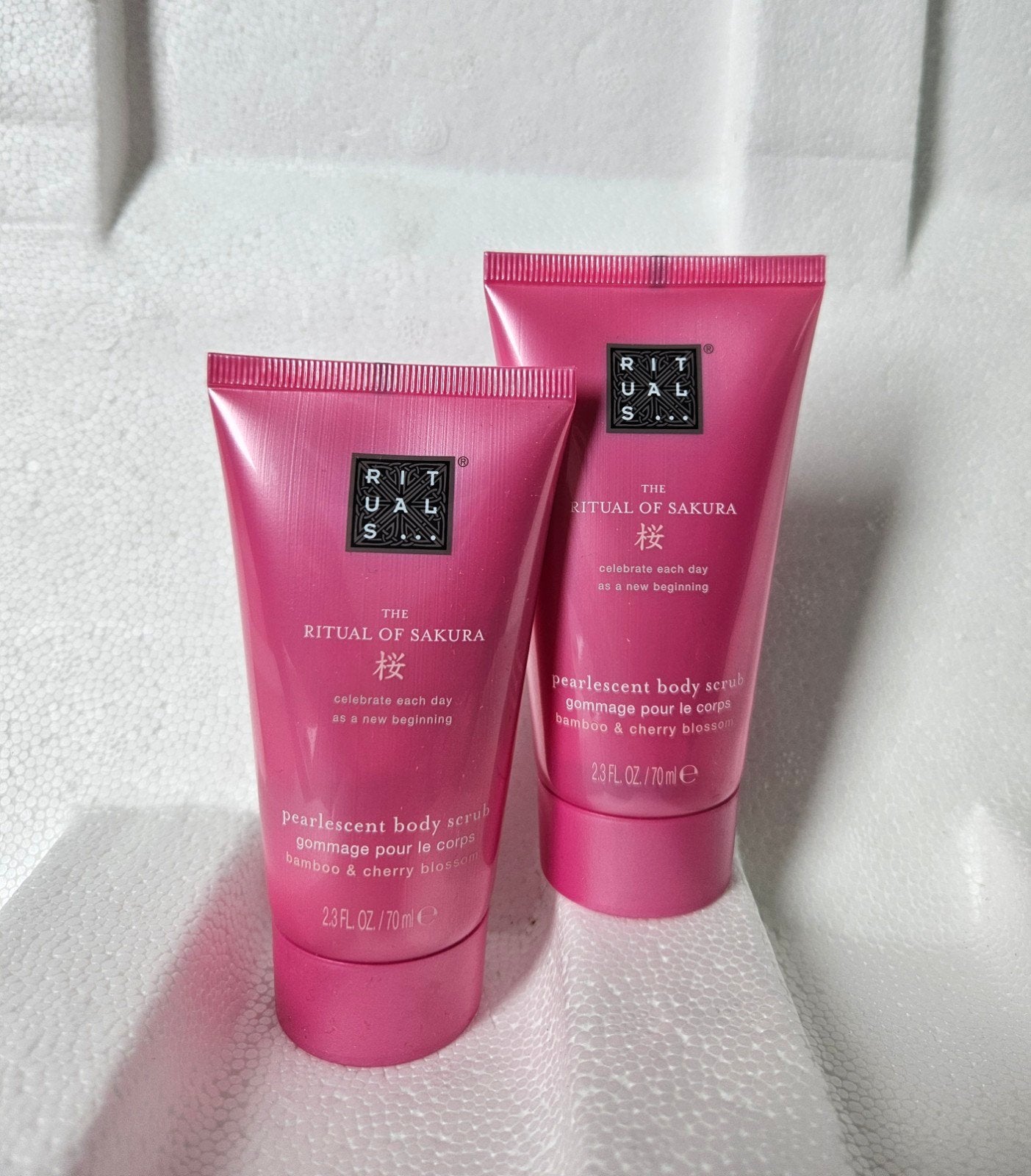 Rituals Sakura body scrub 70ml, Ophalen of Verzenden, Nieuw, Bad & Douche