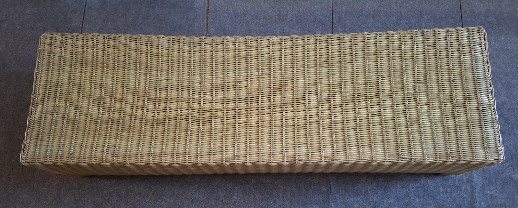 Bankje rotan, Ophalen, Gebruikt, Minder dan 75 cm, Tweepersoons