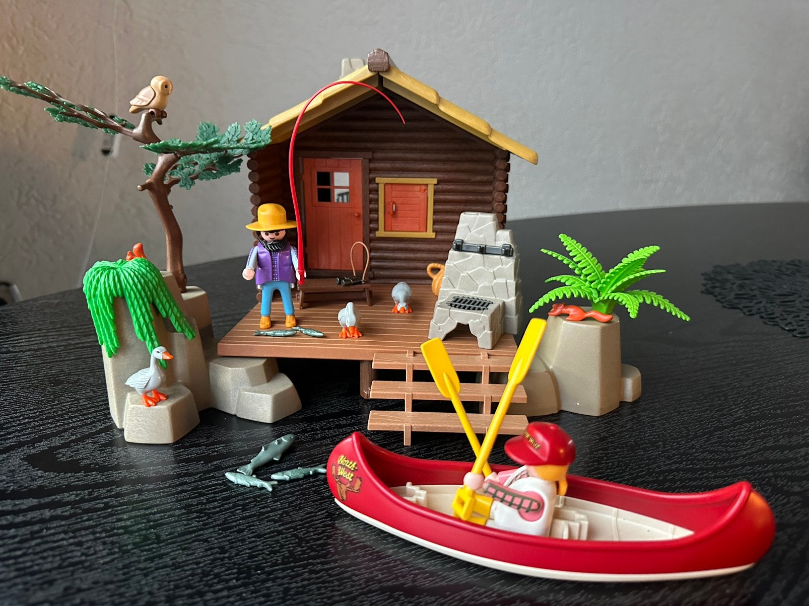 Playmobil blokhut, Ophalen of Verzenden, Gebruikt, Complete set