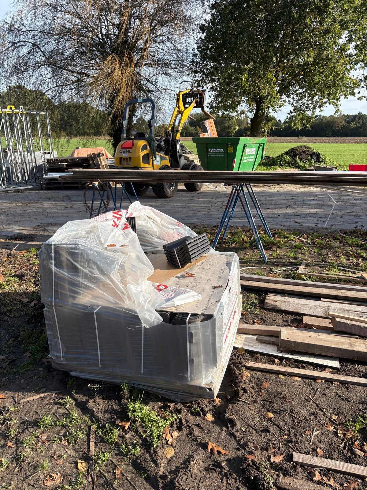 Monier OVH206 Zwart Glazura Edelengobe Dakpannen (168 st.), Ophalen, Steen of Klei, Zwart, Nieuw