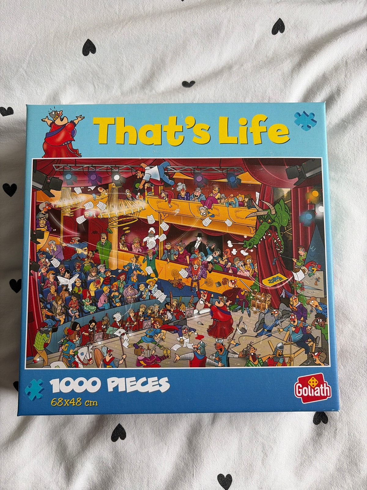 That's Life Legpuzzel 1000 stukjes Goliath, Ophalen of Verzenden, 500 t/m 1500 stukjes, Zo goed als nieuw, Legpuzzel
