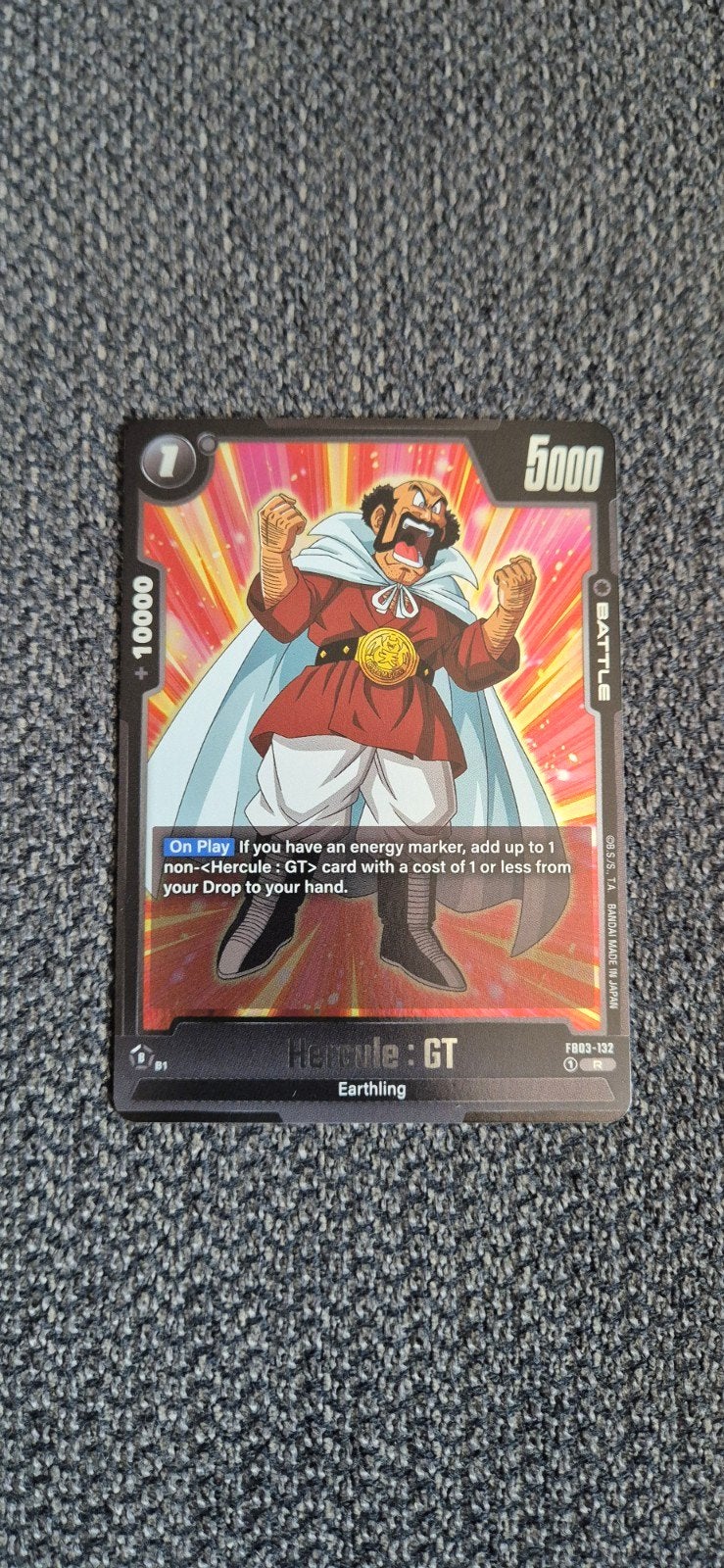 Hercule : GT (FB03-132) [Fusion World], Verzenden, Nieuw, Losse kaart, Foil