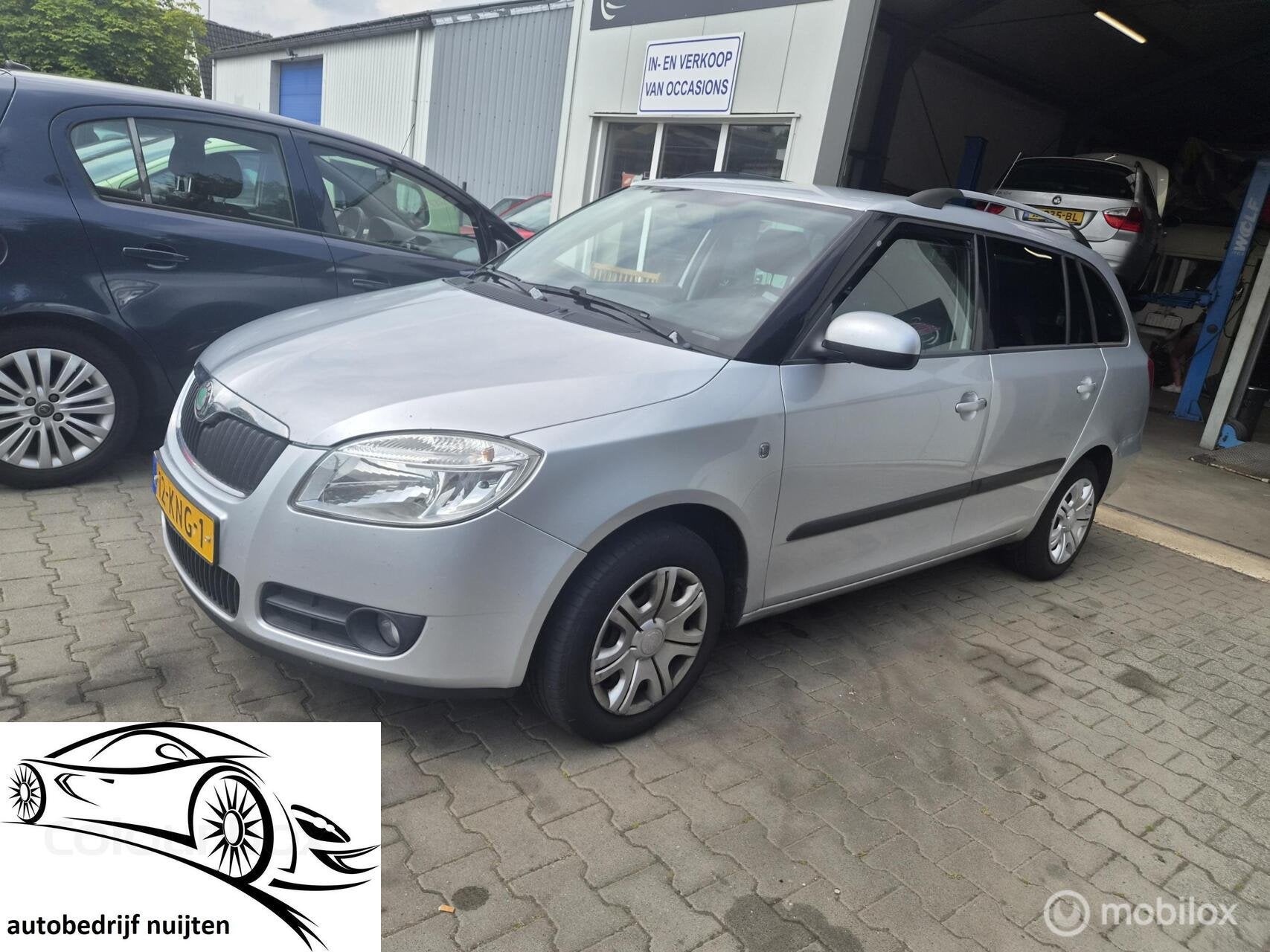 Skoda Fabia Combi 1.4-16V LPG-G3, Auto's, Skoda, Voorwielaandrijving, 4 cilinders, Origineel Nederlands, Handgeschakeld