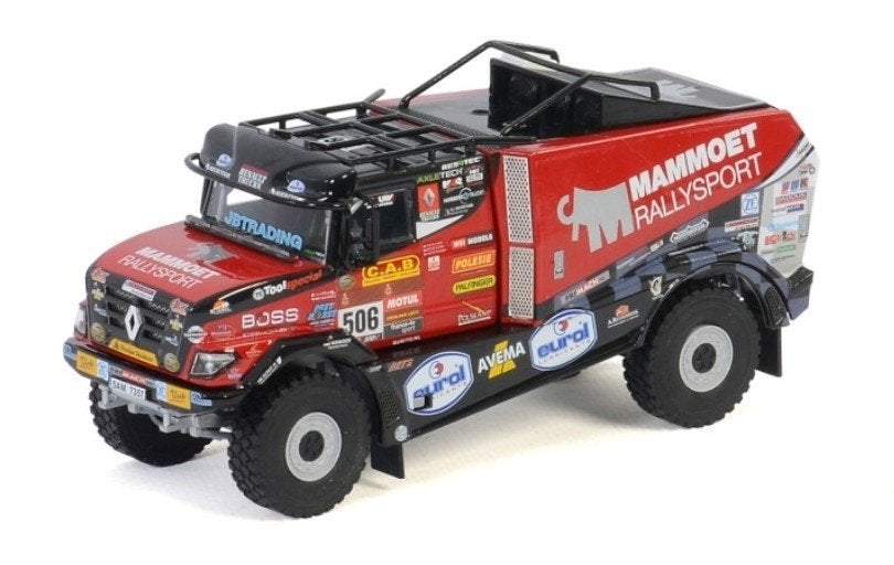WSI RENAULT SHERPA DAKAR RALLY 2020 - MAMMOET, Hobby en Vrije tijd, Modelauto's | 1:50, Nieuw, Bus of Vrachtwagen, Wsi, Ophalen of Verzenden