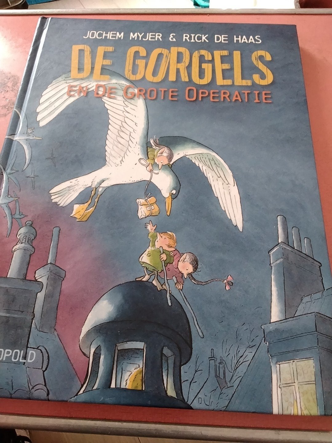 jochem myjer & rick de haas de gorgels en de grote operatie, Ophalen of Verzenden, Zo goed als nieuw