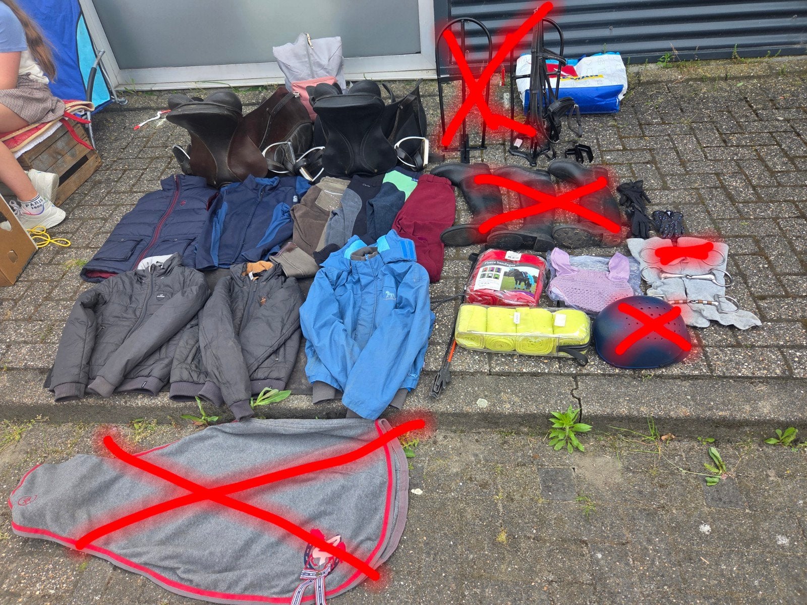 Diverse paardenspullen, ook zadels, Ophalen of Verzenden, Gebruikt, Dressuur