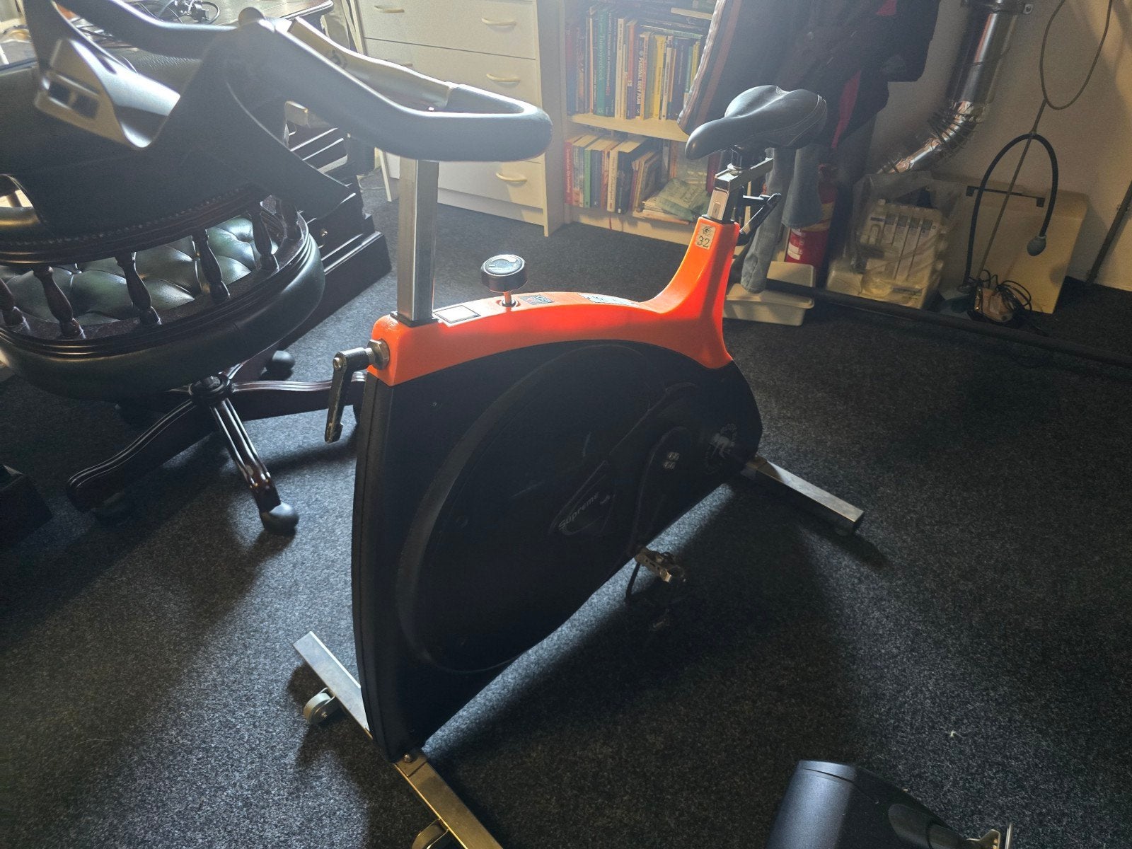 Body Bike Supreme Spinningfiets - Ideaal voor thuistraining, Ophalen, Gebruikt, Spinningfiets, Metaal
