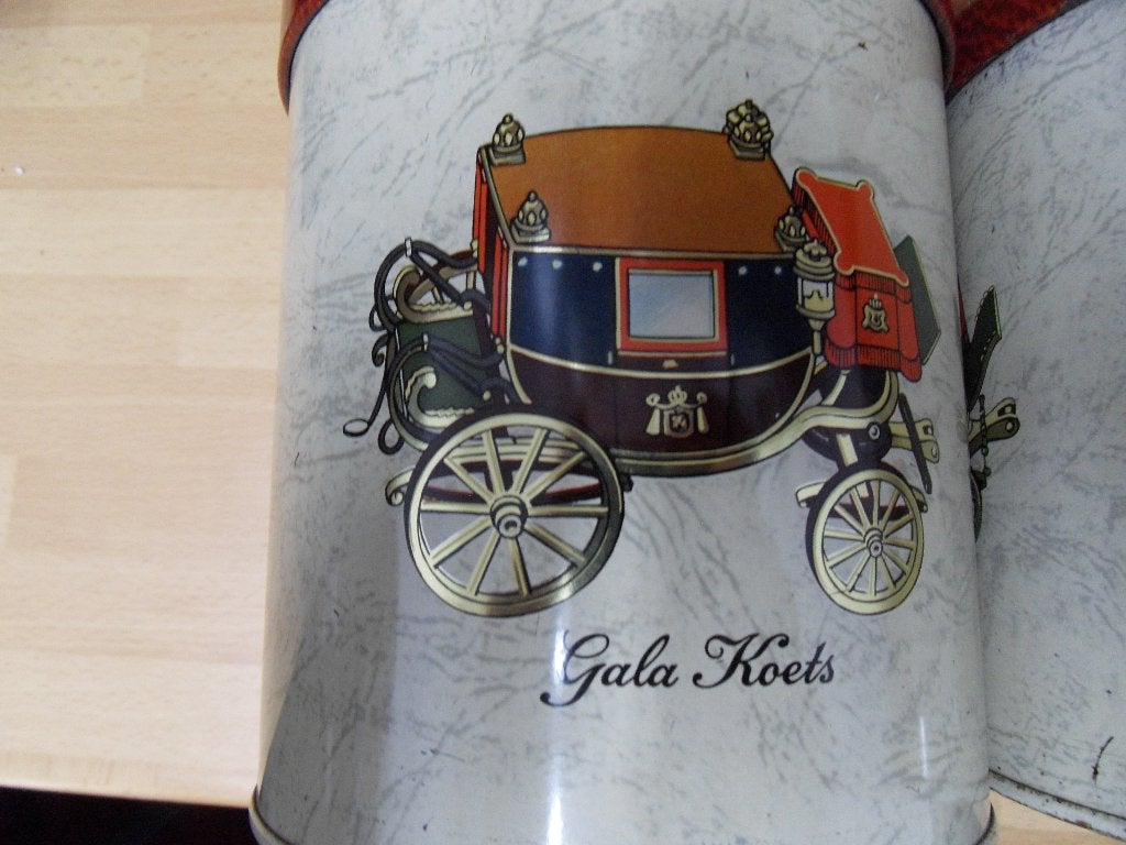 3 Oude blikken Gala Koets - Glazen Koets - Gouden Koets, Ophalen of Verzenden, Gebruikt, Overige