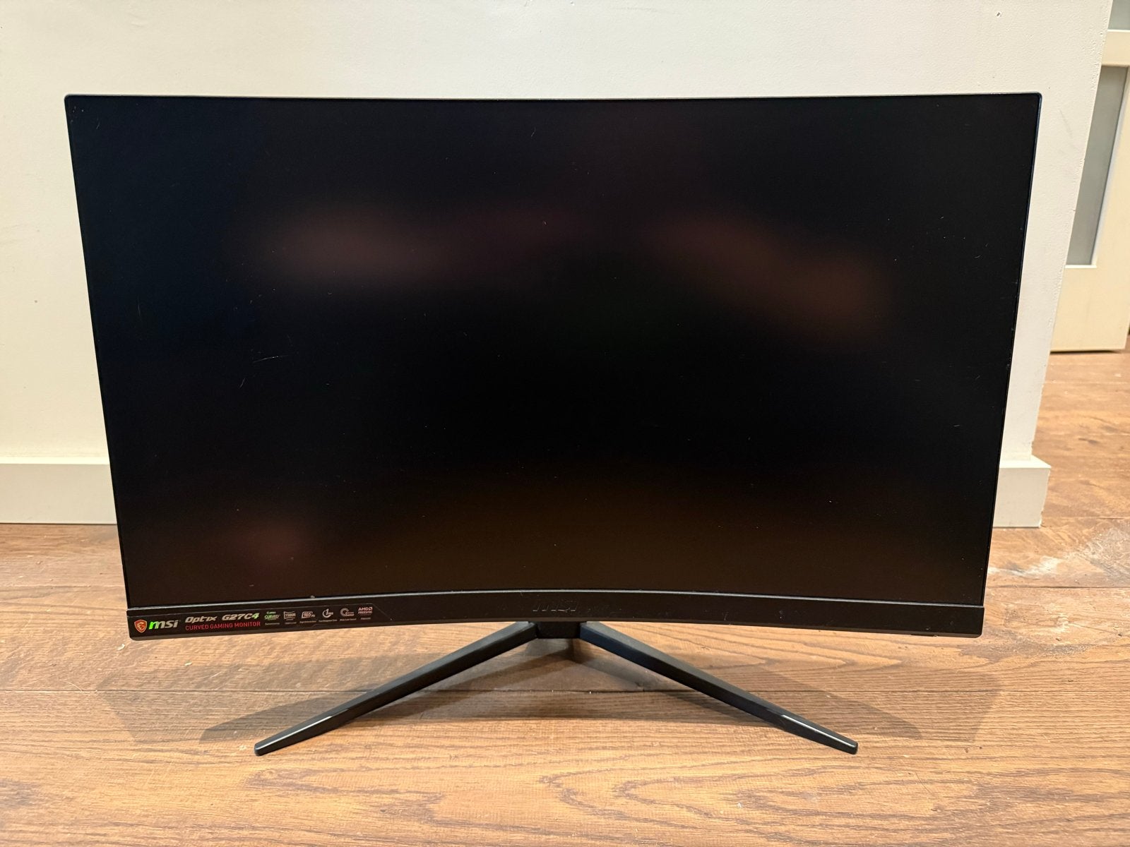 MSI Optix G27C4 Curved Gaming Monitor, HDMI, Curved, VA, Full HD