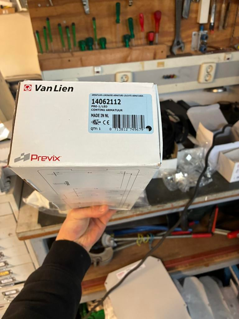 van lien noodverlichtingsarmatuur, Ophalen of Verzenden, Nieuw