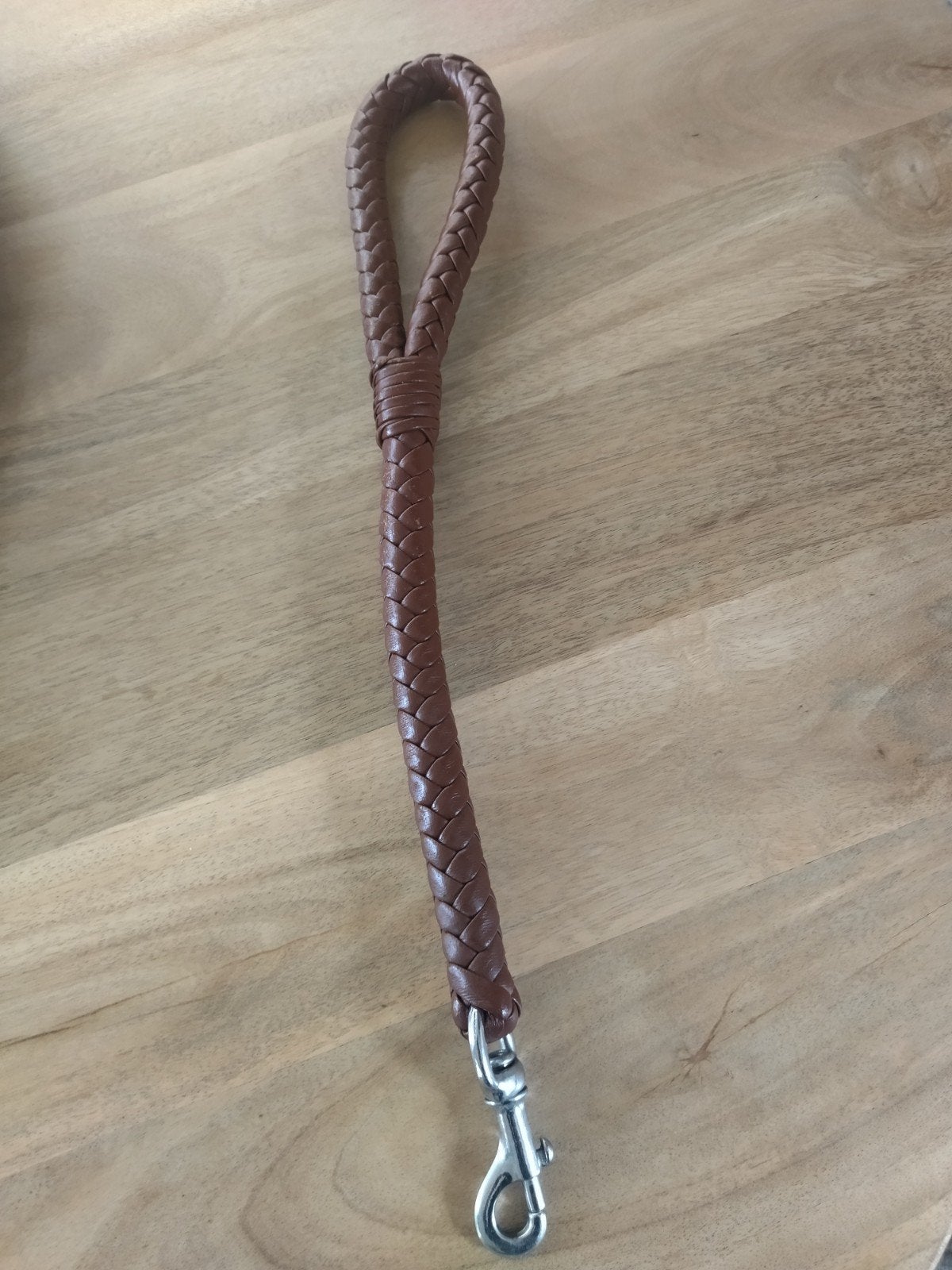 Lederen hondenriem., Ophalen of Verzenden