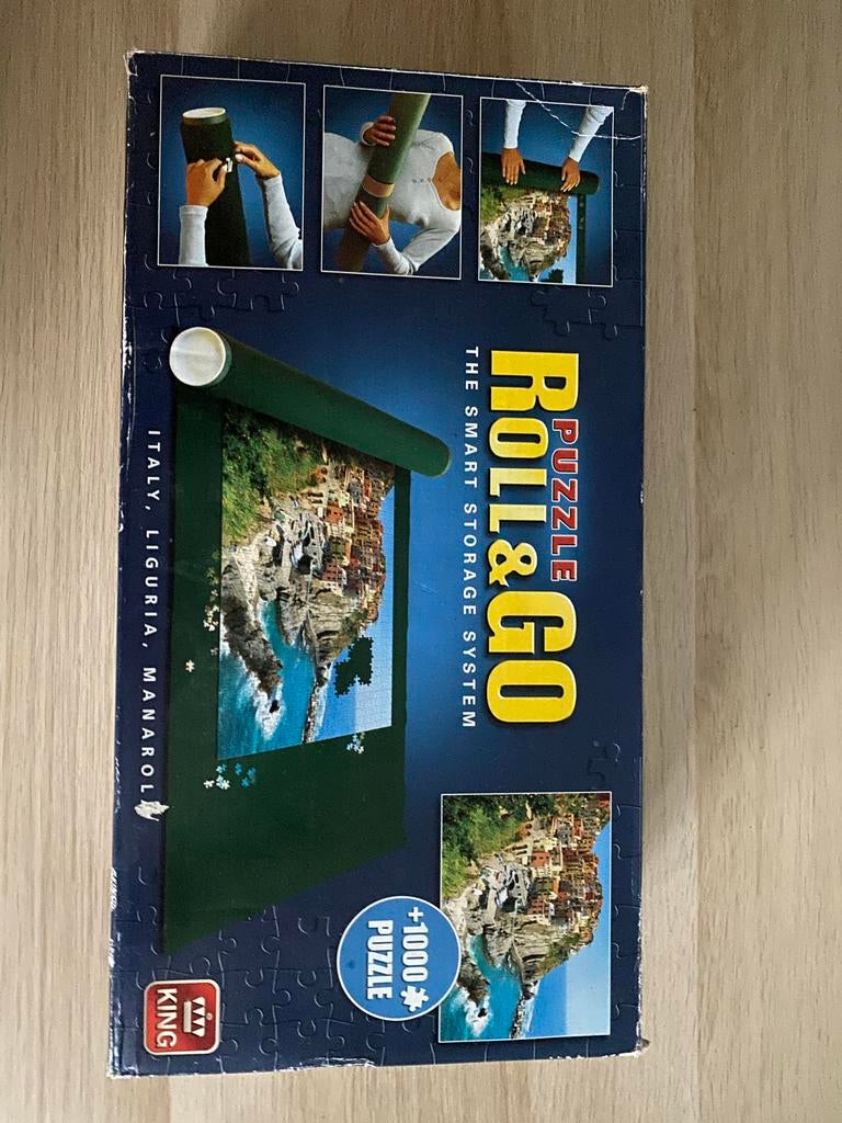 Puzzle Roll&Go met 1000 stukjes puzzel - Nieuw in doos, Hobby en Vrije tijd, Denksport en Puzzels, Ophalen of Verzenden, 500 t/m 1500 stukjes