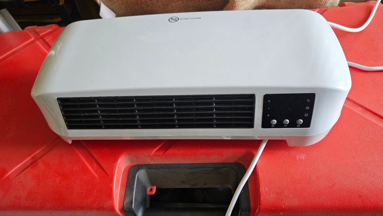 Wandverwarming 2000W - Zo goed als nieuw, Doe-het-zelf en Verbouw, Verwarming en Radiatoren, Ophalen, Minder dan 30 cm, Kachel