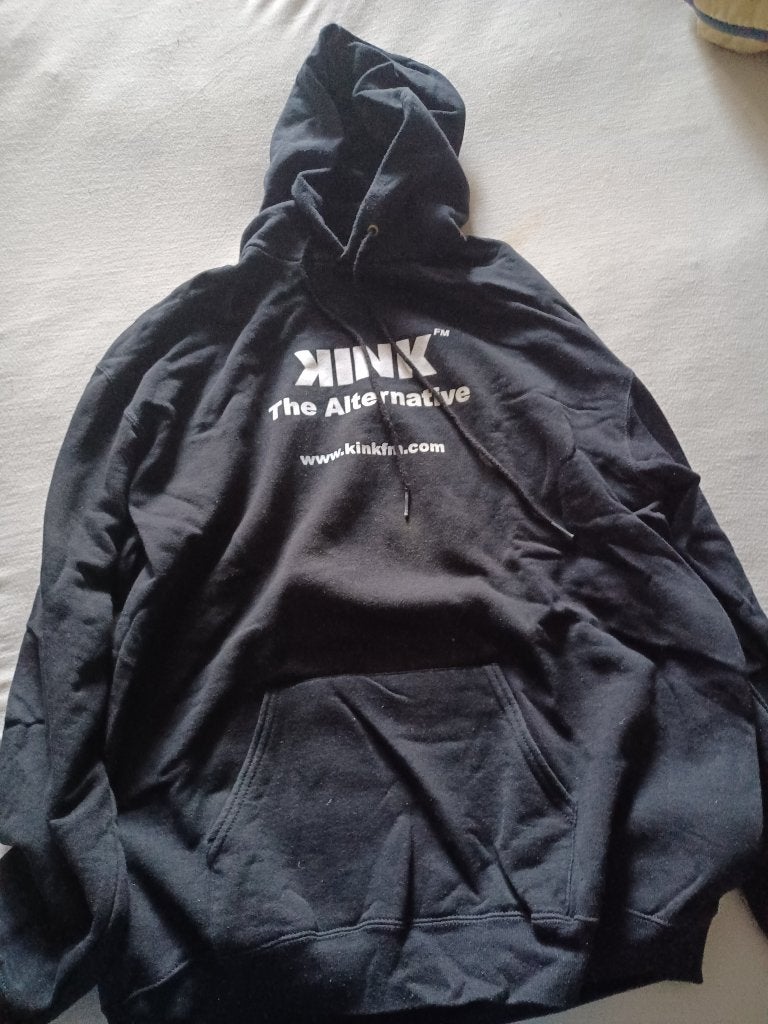 Hoodie Kink FM - maat XL, Ophalen of Verzenden, Zo goed als nieuw, Maat 56/58 (XL), Zwart
