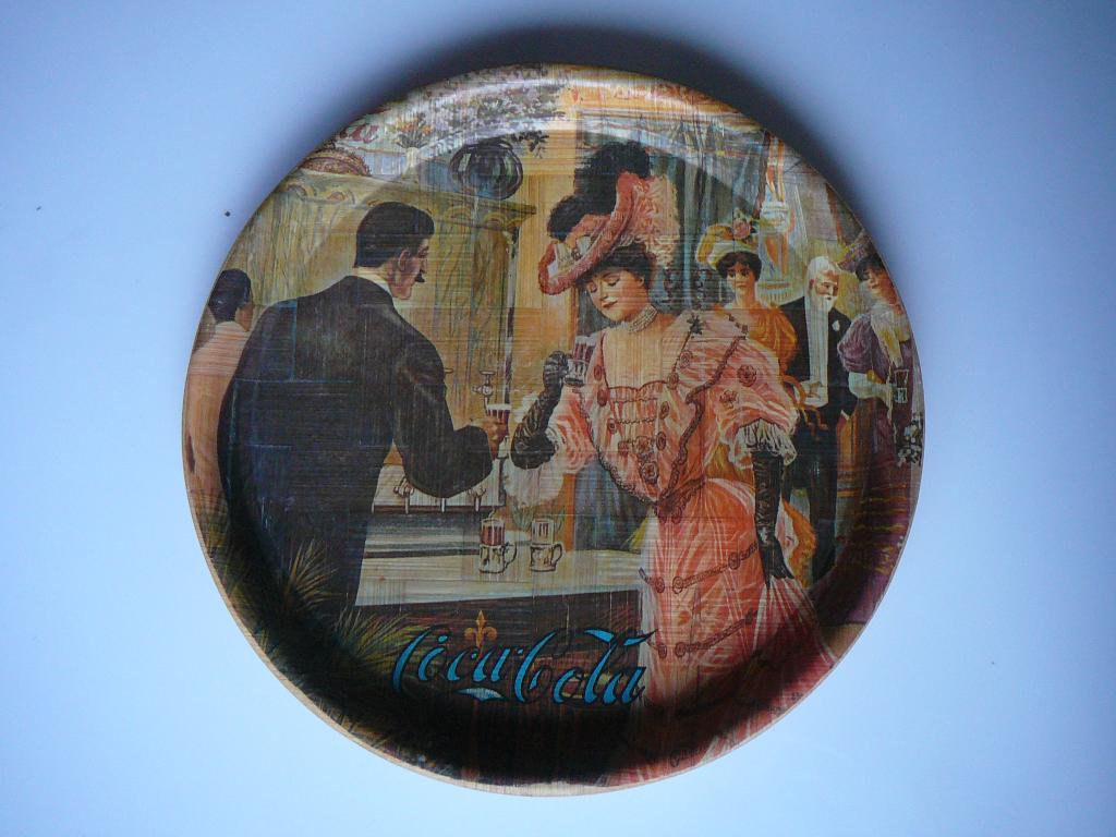 rond Coca Cola dienblad, Verzamelen, Ophalen of Verzenden, Gebruiksvoorwerp