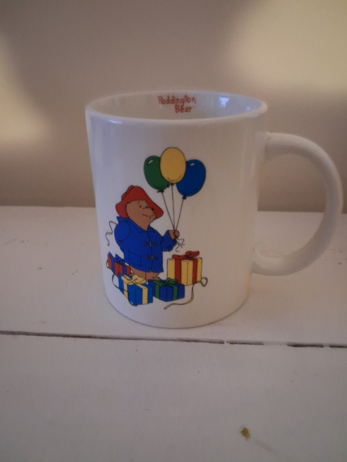 Paddington Beer mok - Douwe Egberts, Overige merken, Keramiek, Vintage, Zo goed als nieuw