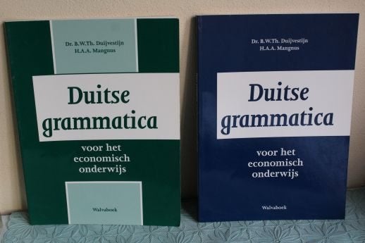 Duitse grammatica voor economisch onderwijs (2 boeken), Boeken, Gelezen, HBO, Ophalen of Verzenden, Gamma
