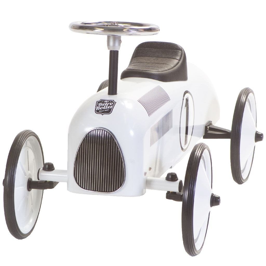 Retro Roller Loopauto Lewis of James, Ophalen of Verzenden, Loopvoertuig