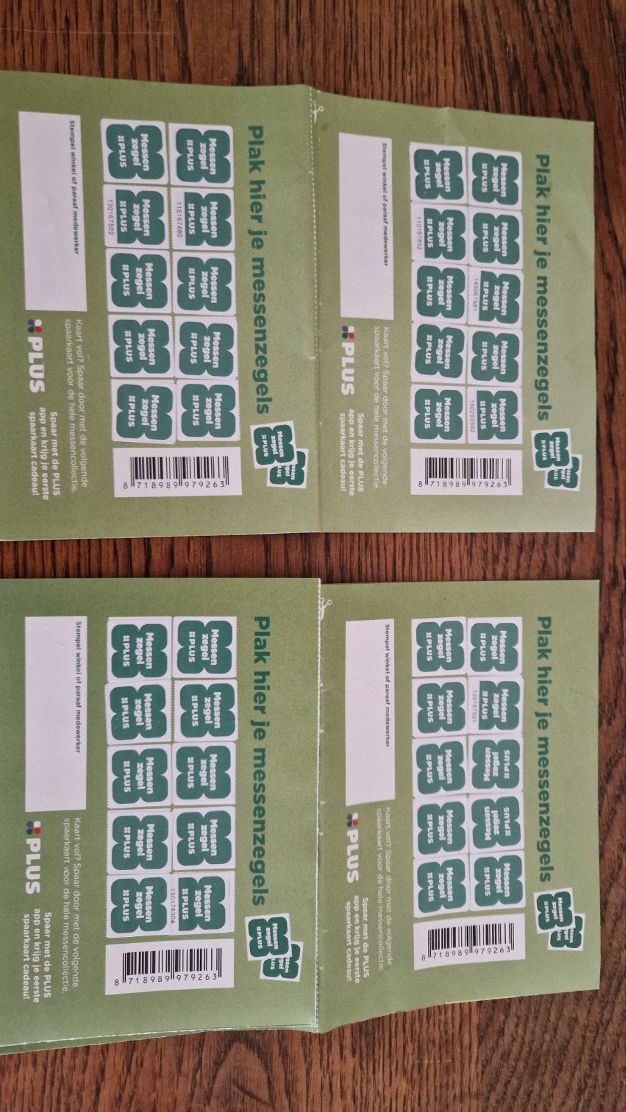 Plus spaarkaarten Zwilling keuken messen, Ophalen of Verzenden, Winkel, Super of Benzinepomp, Volle spaarkaart