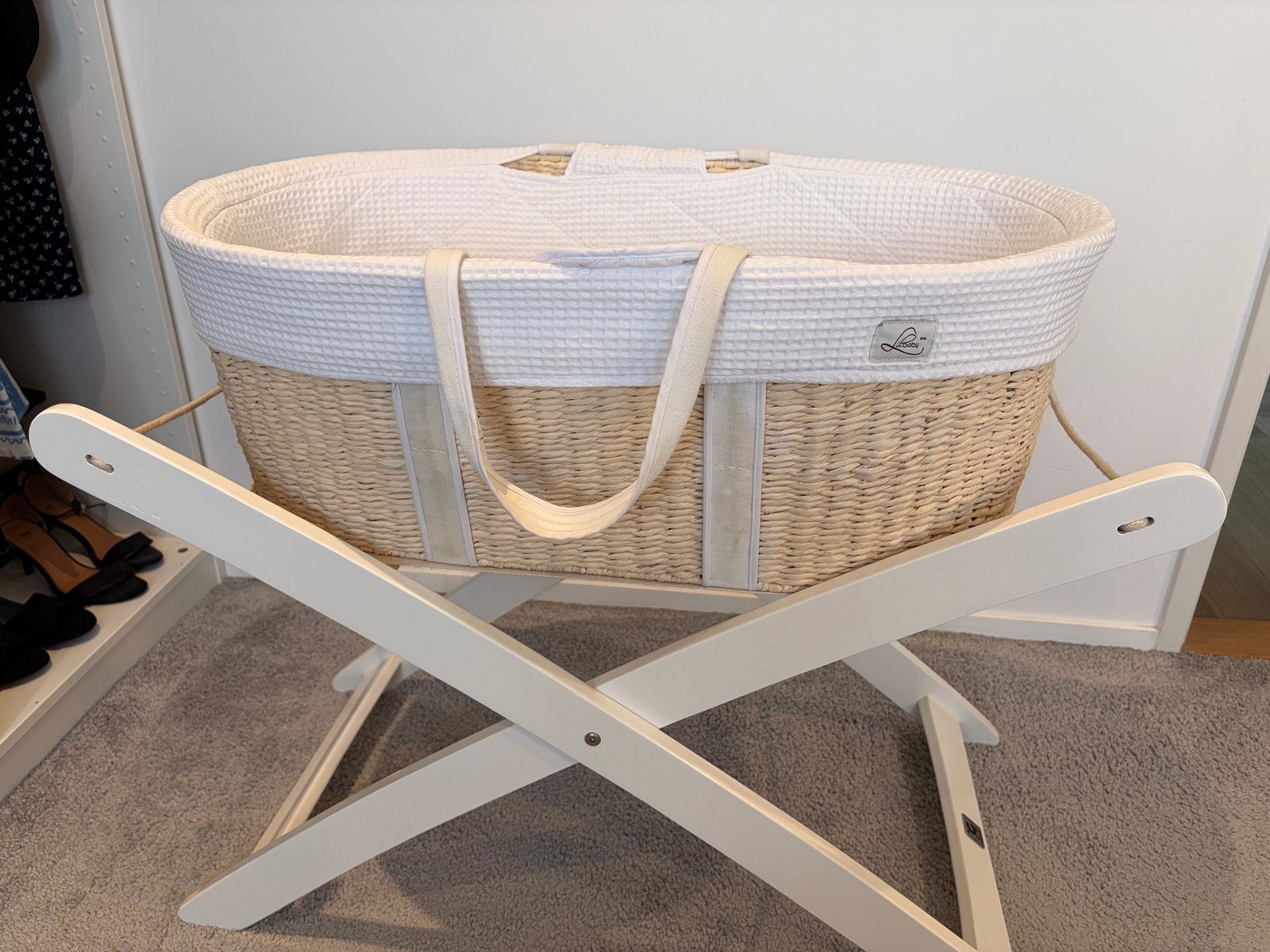 Baby Moses basket, Ophalen, Gebruikt, Minder dan 140 cm, Matras