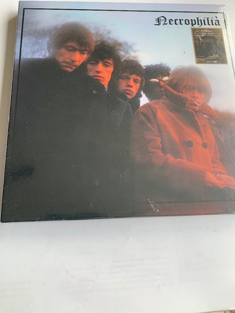 Rolling Stones - Necrophilia ( lp), LP, Ophalen of Verzenden, Zo goed als nieuw, 12 inch