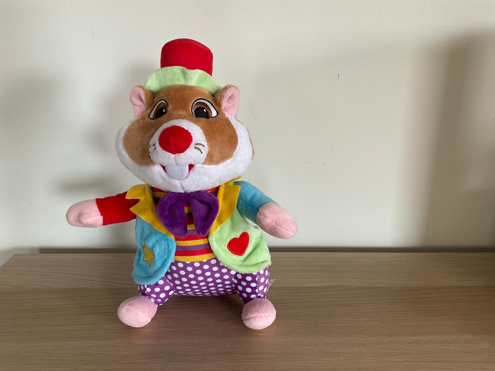 Albert Heijn Hamster Knuffel -  circus/carnaval Hamster, Kinderen en Baby's, Speelgoed | Knuffels en Pluche, Hamster, Ophalen of Verzenden