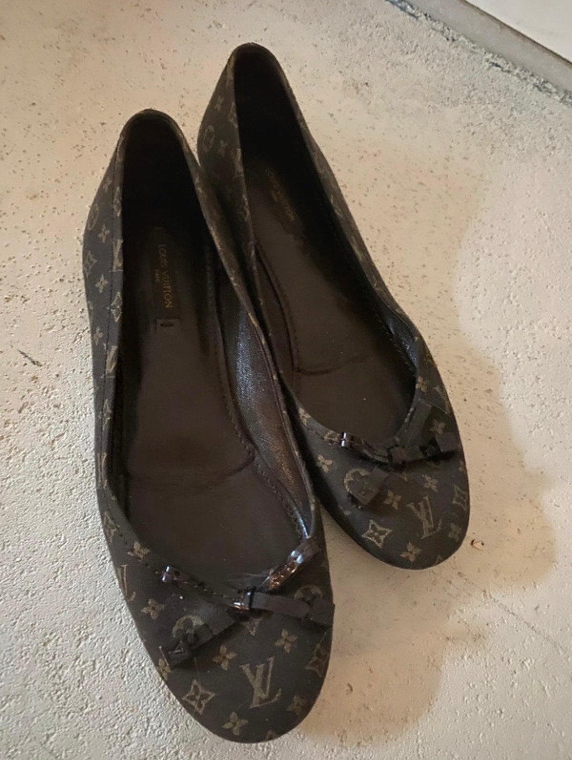 Gucci Ballerina Bruin - Maat 37, Kleding | Dames, Ophalen of Verzenden, Gedragen, Bruin, Ballerina's