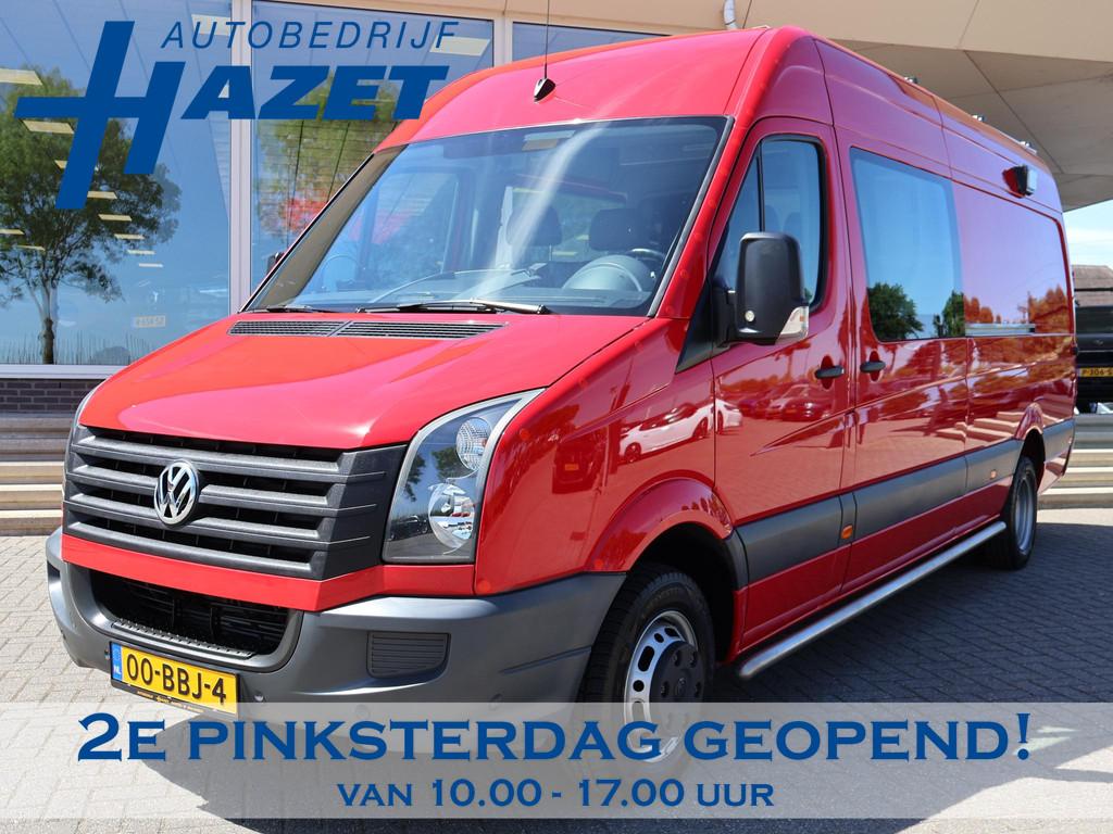 Volkswagen Crafter 2.5 TDI 136 PK AUT. DUBBEL CABINE *16.417, Automaat, Euro 5, Gebruikt, 2000 kg