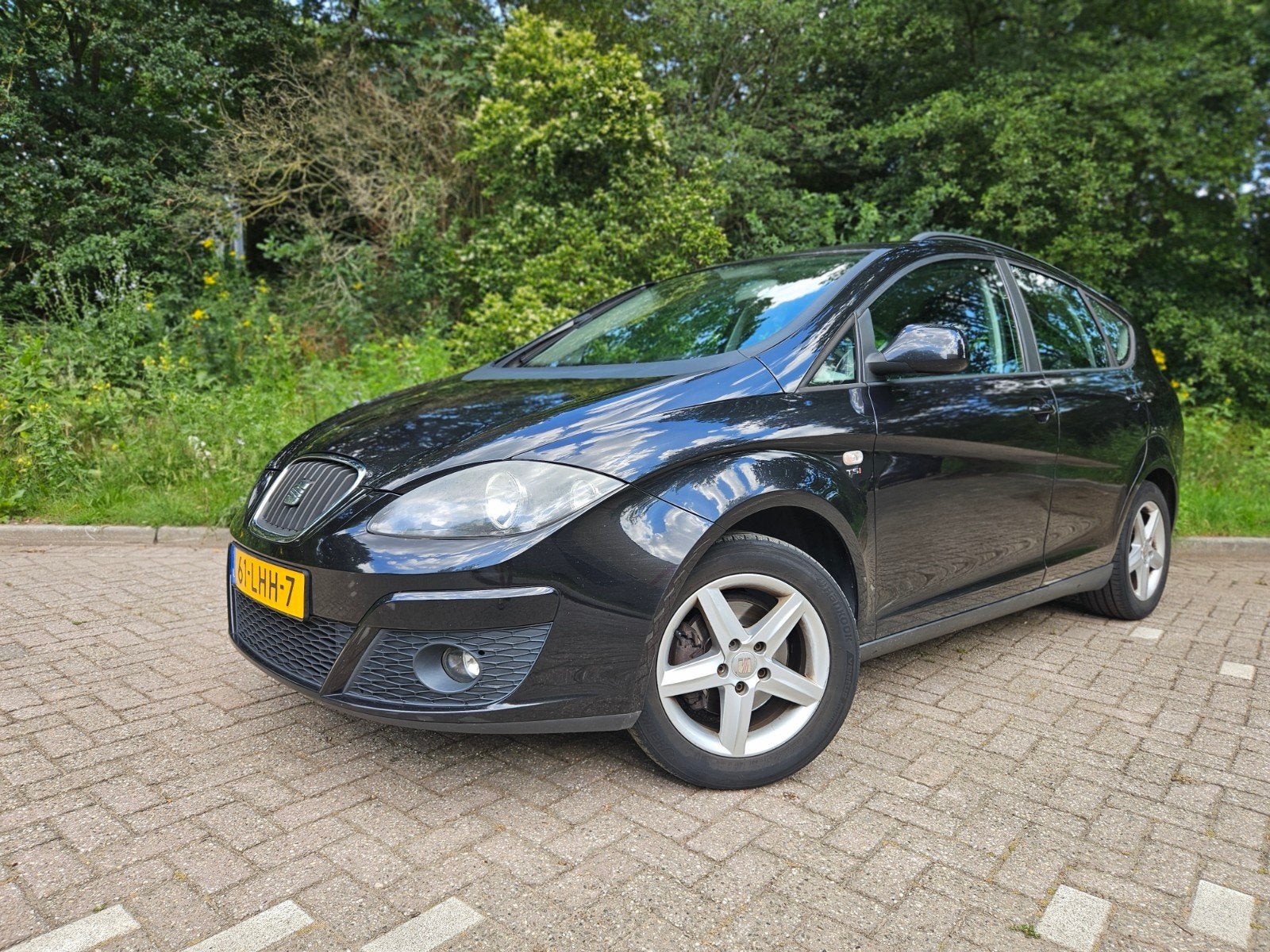 Seat Altea XL 1.4 TSI 92KW Stationwagon 2010 Zwart, Auto's, Voorwielaandrijving, Zwart, 4 cilinders, Altea XL